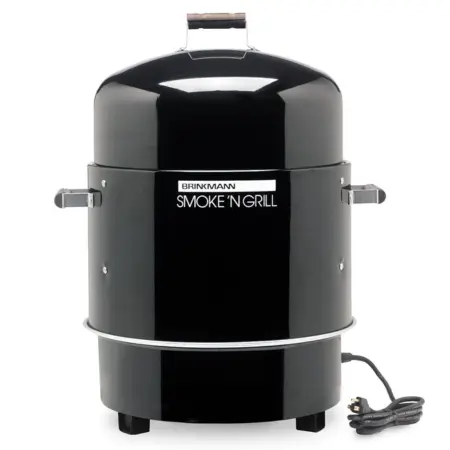 Brinkmann 810-5290-4 Smoke'N Grill Electric Smoker and Grill, Black