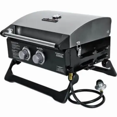 Brinkmann 810-1200-S 2-Burner Portable Propane Gas Grill